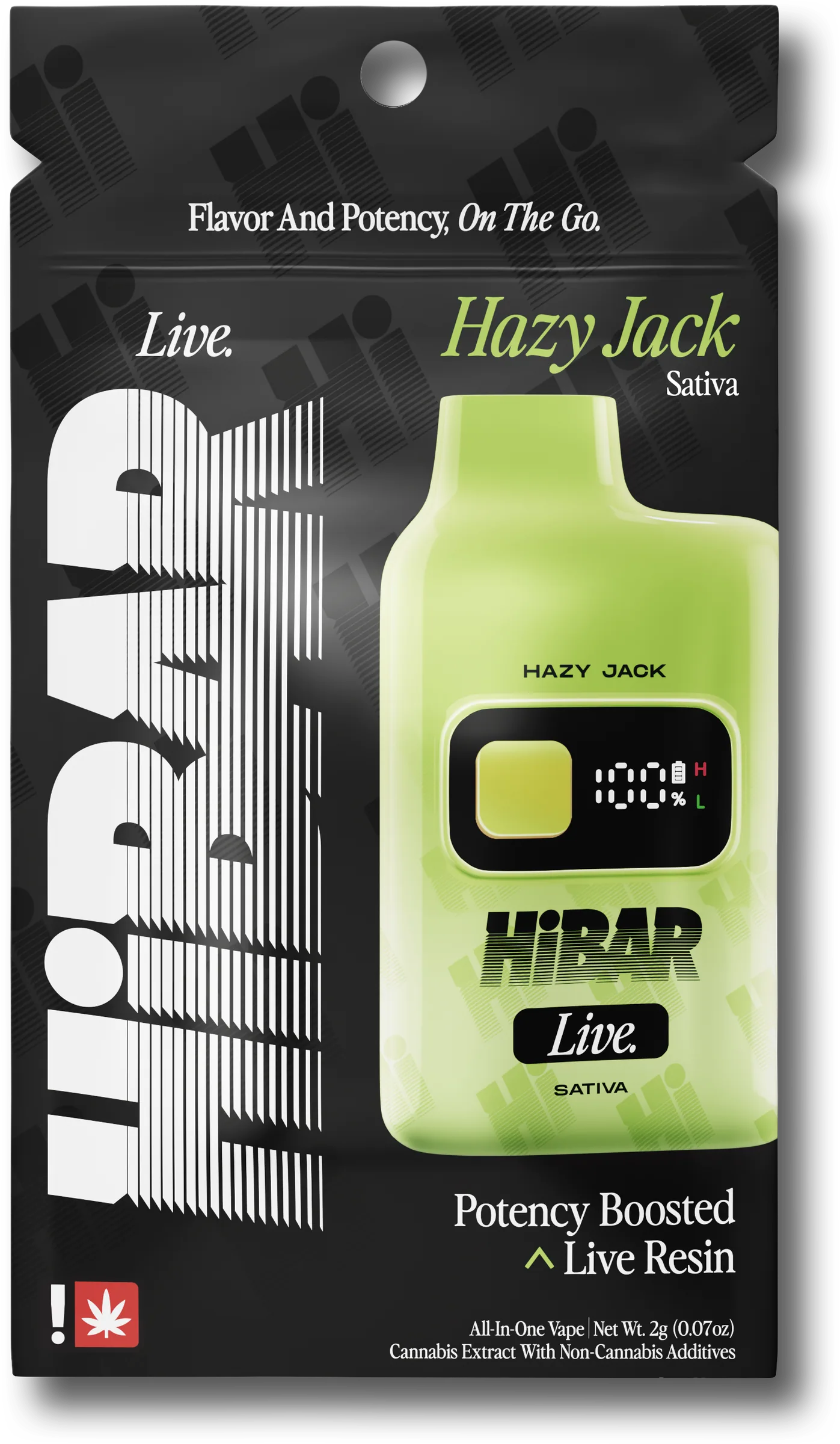 HiBAR Live Hazy Jack pouch